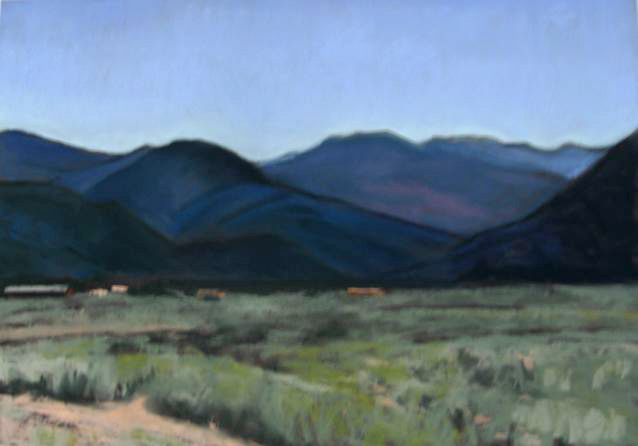 Near Taos(Sage Field)